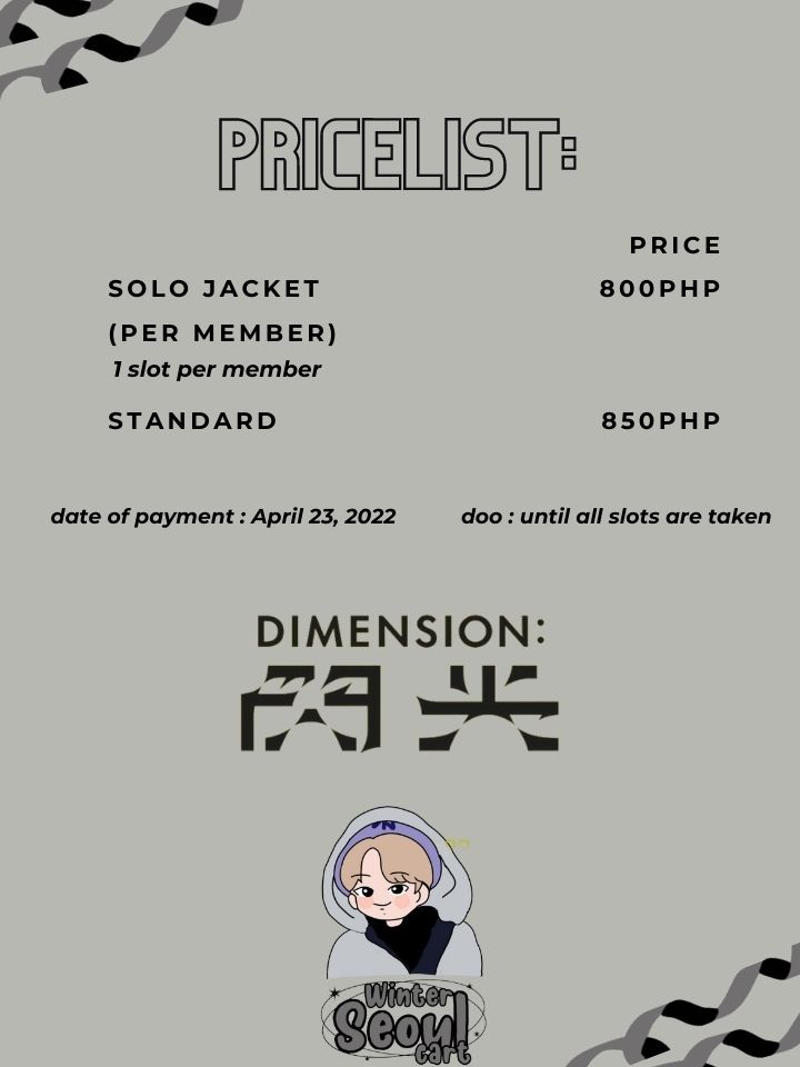 winterseoulcart's tweet photo. #winterseoulcartgos
 [ wts lfb help rt ]

» #ENHYPEN 2nd Japan single album, 
DIMENSION : SENKOU «

You can view the pricelist on the photo attached down below, strictly no cancellation! :) https://t.co/gX8XhvnD9p