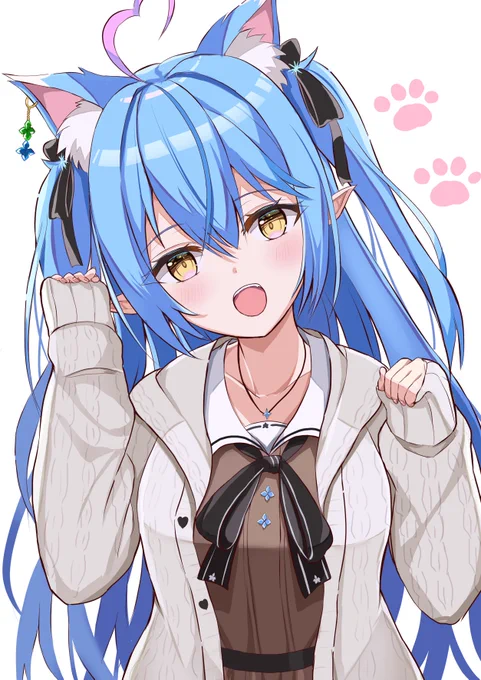 猫の日ということで、再掲ねこみみラミィちゃん
#猫の日 
#にゃんにゃんにゃんの日 