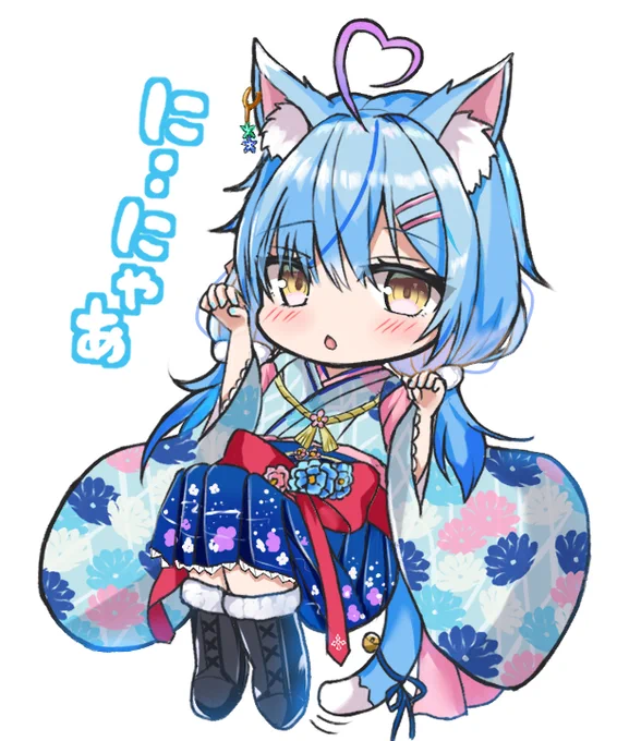 猫の日ということで、再掲ねこみみラミィちゃん
#猫の日 
#にゃんにゃんにゃんの日 