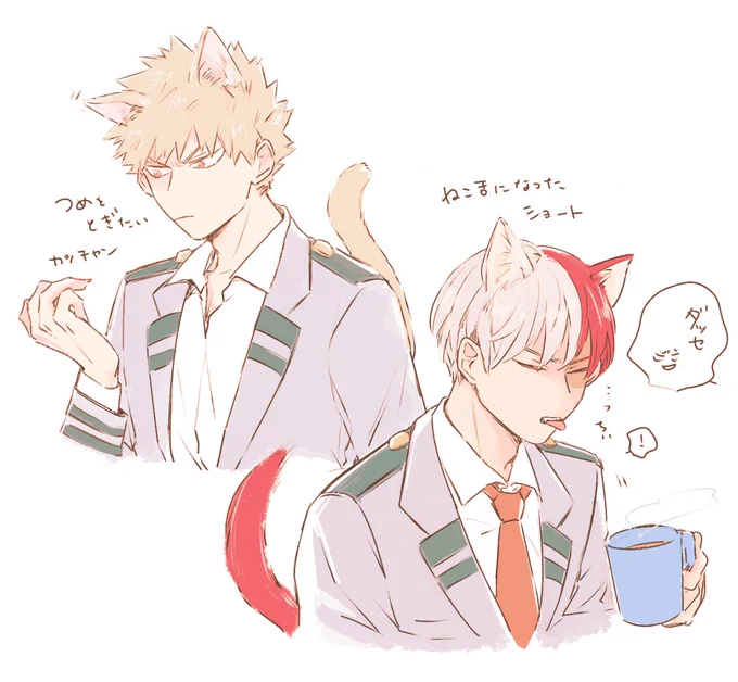 以前フリートにあげてた猫とどばく 