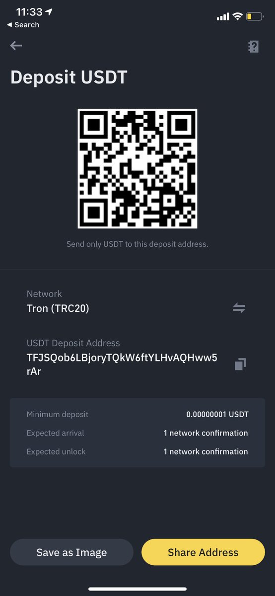 CryptoCanOm's tweet photo. @Crypto_112 TFJSQob6LBjoryTQkW6ftYLHvAQHww5rAr https://t.co/2DEQ6OEuwq