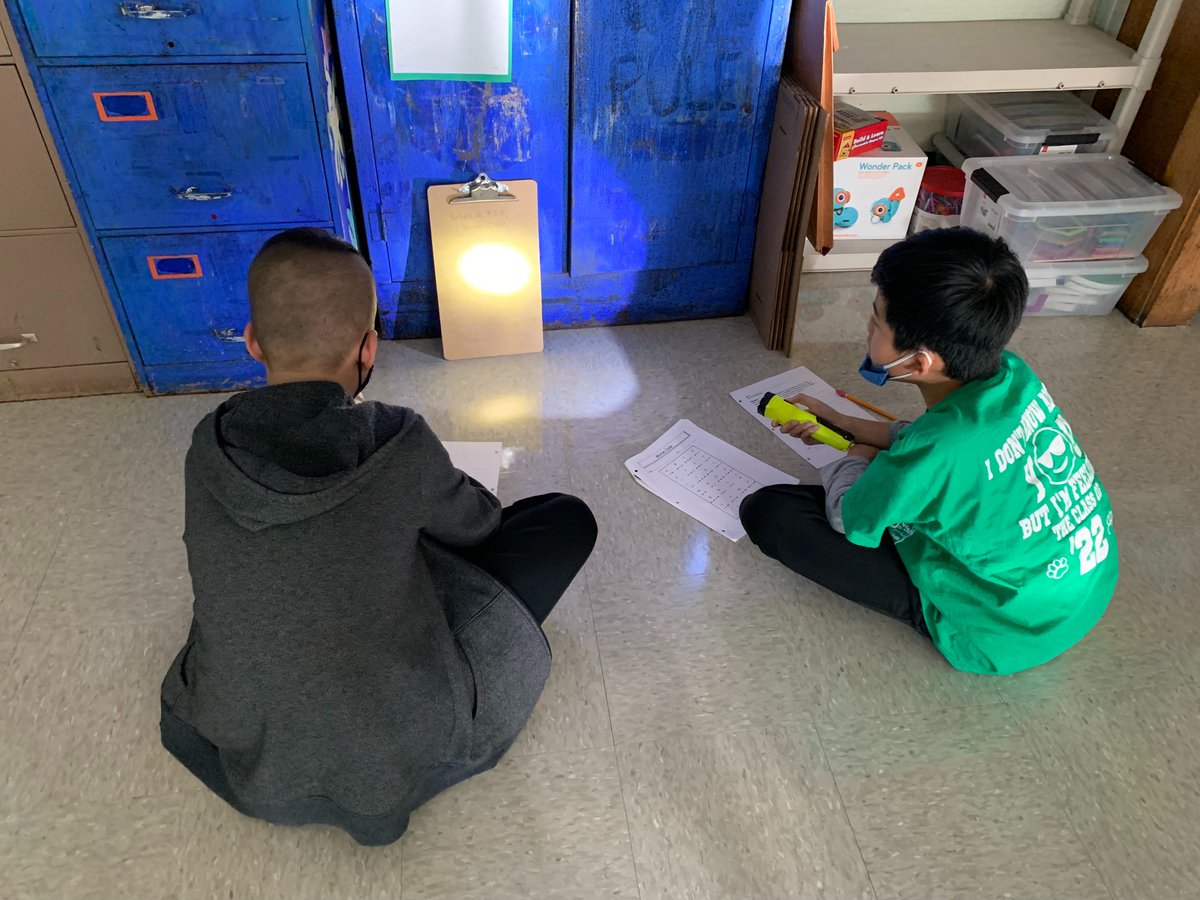 Learning Morse Code with Ms. C -Grade 5