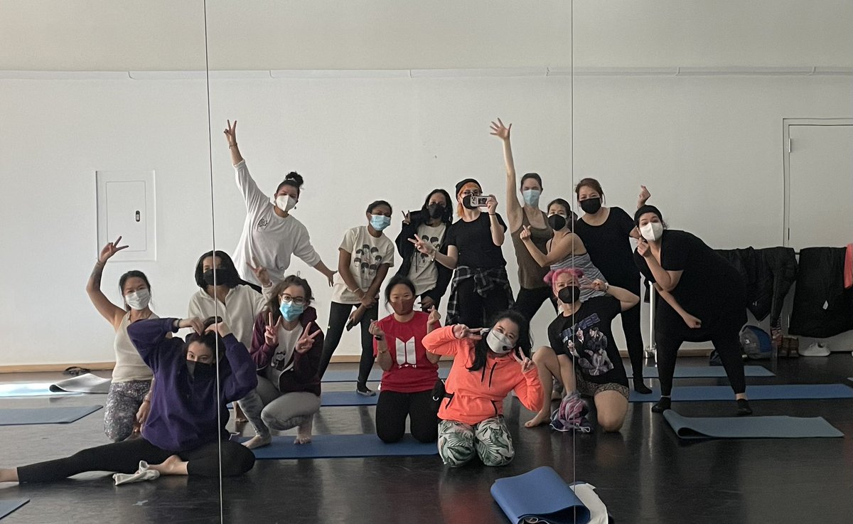 EuphoriaDanceNY's tweet photo. NYC ARMY! Thank you for coming out to celebrate Hobiuary with us! We had so much fun moving and shaking with you this weekend. We can't wait to do it again soon! 💜🥺🌈
#BTS #kpopdance #kpopzumba #kpopyoga #hobiuary #EuphoriaDance #Jhope #nycdanceclasses #kpopinNYC https://t.co/7fXaF8dK0e