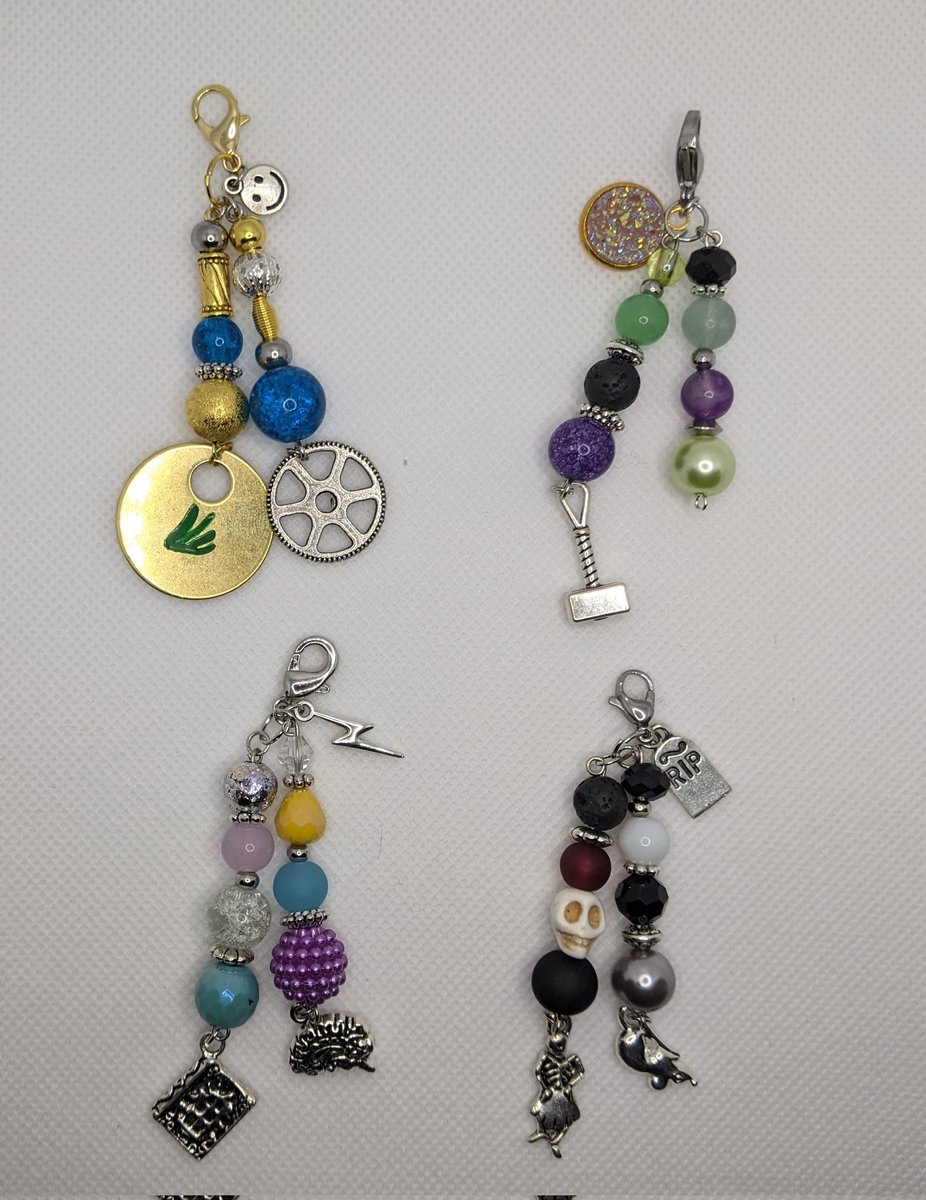 CharmedTruly's tweet photo. We're getting close!! Just waiting on a couple charms to come in!!

Will be going up on my Etsy shop soon!! 

#BellsHells #criticalrolefanart #CriticalRole #CriticalRoleArt #CriticalRoleCampaign3 #dnd #dice #dicebag #charms #keychains #etsy #trulycharmedboutique https://t.co/hnEbHwi7Hc