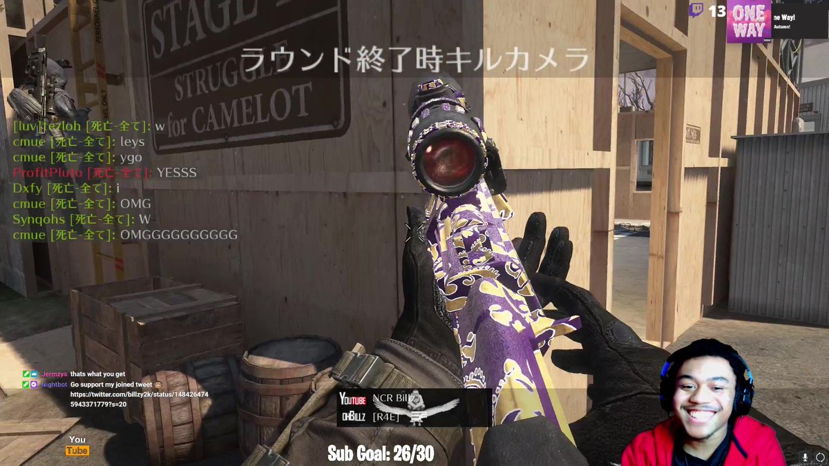 AV8Billz's tweet image. LETS GO, GET IN HERE!

#NorCalCOD #NorCalWRC

Twitch.tv/ohBillz