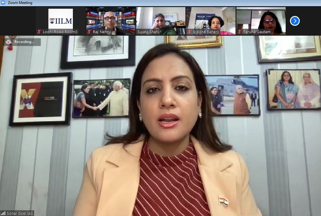 IilmInstitute's tweet photo. Snippets of successful 9th PRME Conference held on 18-19th February 2022 at @IILM_University    
Launched a book titled,  "Universities as Living Labs of Sustainability", published by @BloomsburyIndia
#GlobalGoals https://t.co/AO3SL9KMV7