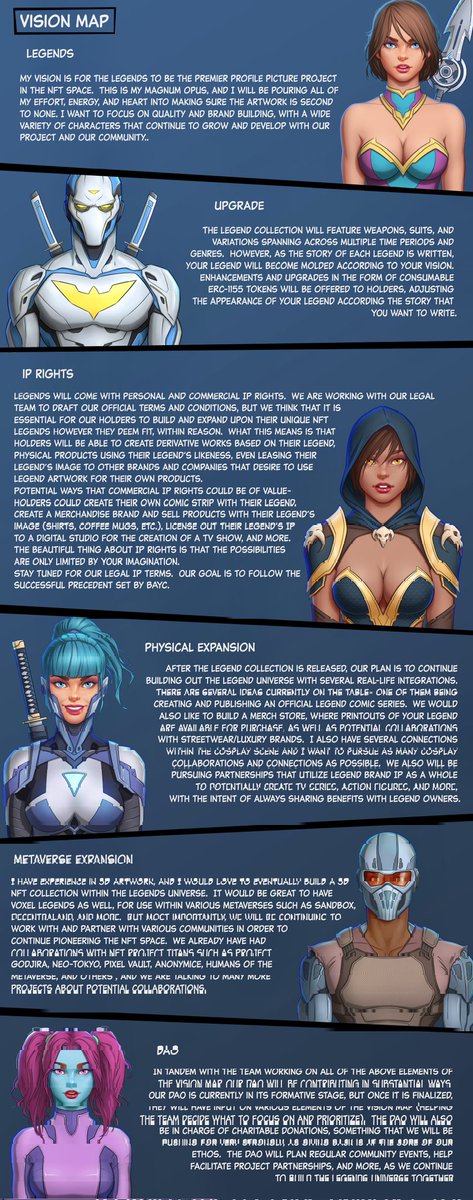 arigatopunk's tweet photo. This is why I have over 100 Mutant Flokis. Each MF is a mintpass for a free (Just pay gas.) Multihero like the examples here. Will Jack of DC Comics (Catwoman, Batgirls) is a world class artist, as well as, it turns out, NFT project leader.
#mutantfloki https://t.co/qC9pvXE16s