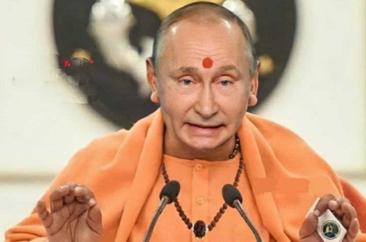 saini259's tweet photo. President Putin new incarnation . World Pressure is nothing only your strength matters 🇷🇺 #Putin #UkraineRussiaCrisis #HumanityFirst https://t.co/Hf2YxeYXJt
