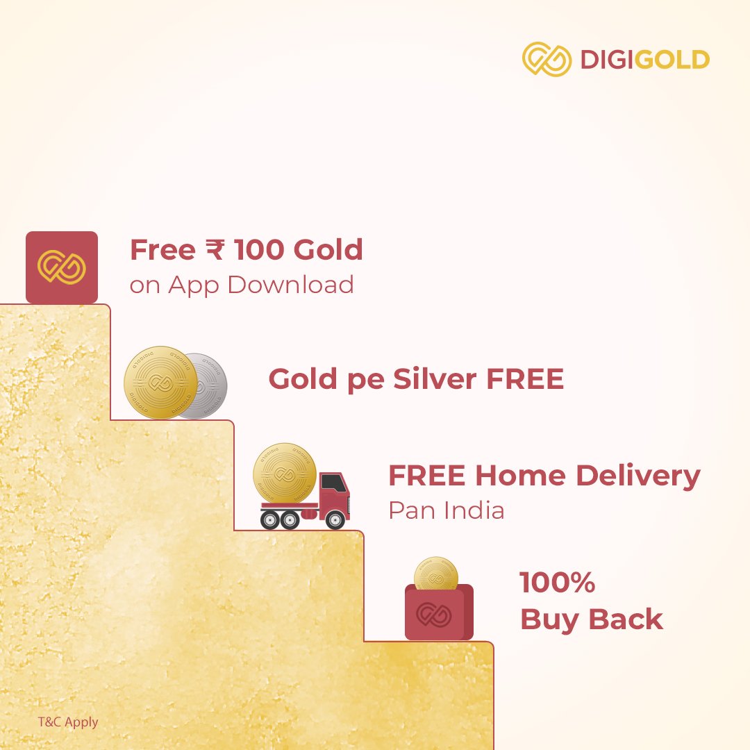 digigoldind's tweet photo. "Offers are many though steps are only a few.Shift your saving to gold with a very fresh point of view."

#memes #memes😂 #meme #funnymemes #memesdaily #AbSonaDigiGoldsehiLena #digigold #digitalgold #digitalsilver #investment #trading #finance #gold #silver #financetips #saving https://t.co/R1f5oUAX2p