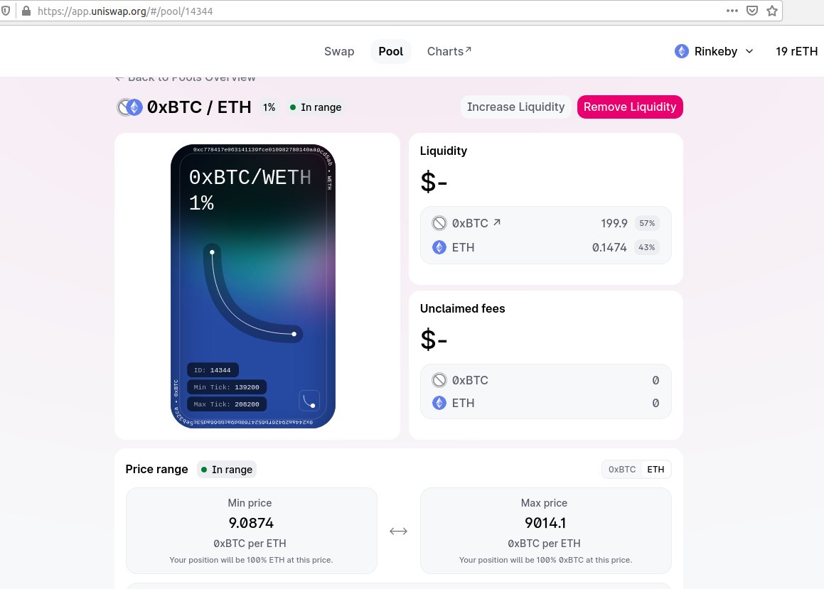 For those testing on Rinkeby, a lot of 0xbtc was just added to the Uniswap pool on Rinkeby Testnet.  This means you can easily swap your rinkeby eth for rinkeby 0xbtc.  

 rinkeby.etherscan.io/address/0x244a…