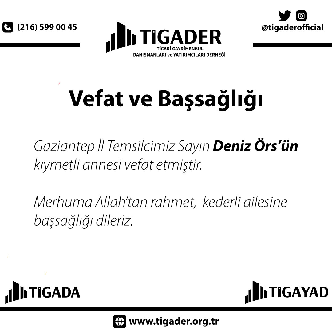 Vefat ve Başsağlığı