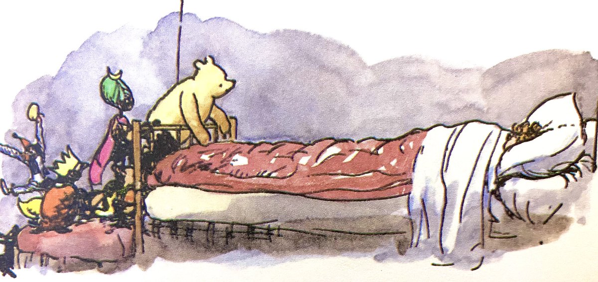A_AMilne's tweet photo. "Lying in bed with the lights out, I had to remind myself that the dragon was only a bedtime story one, not a real one. I had to reassure myself that all was safe by staring at the little orange strip of light that ran along the bottom of the door." ~C.R.Milne #hope #LookForLight https://t.co/zxS9KpDxLU