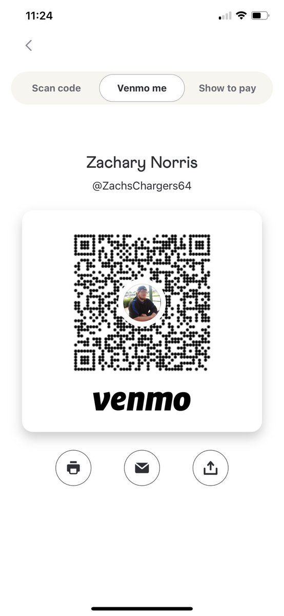 ZachN64's tweet photo. @Venmo https://t.co/xVbLCjW0Zx