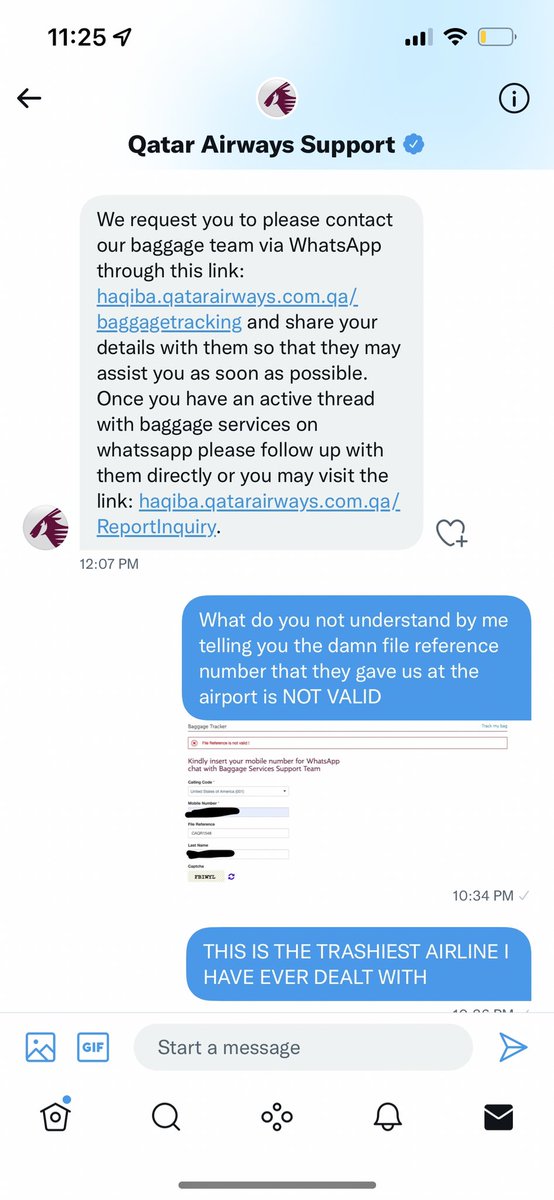 I_amMony's tweet photo. @skytrax_uk how is it possible that @qatarairways is ranked #1 when they 
A) lose bags and have countless people testifying about that
B) have the most useless customer service team that refuses to help with anything. No accountability. No response.

REVISE your trusted ratings. https://t.co/znSQTpxd0l