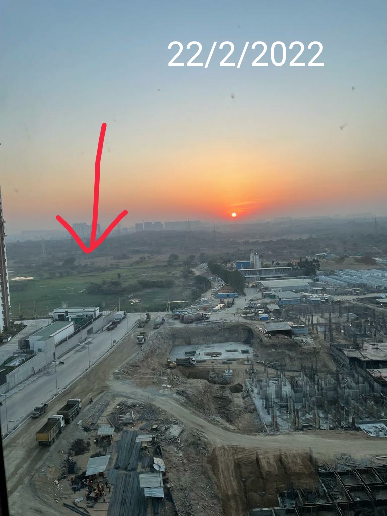 Geetikaz's tweet photo. @KTRTRS  A once beautiful Nallagandla Lake has been reduced to a small bed of algae thanks to all the construction. The builder has made towers over lake beds. No one to stop them! Isn't this big enough to be part of your protect lakes initiative?@VGangadharBJP 
@NallagandlaHyd https://t.co/KB1mf5baUA