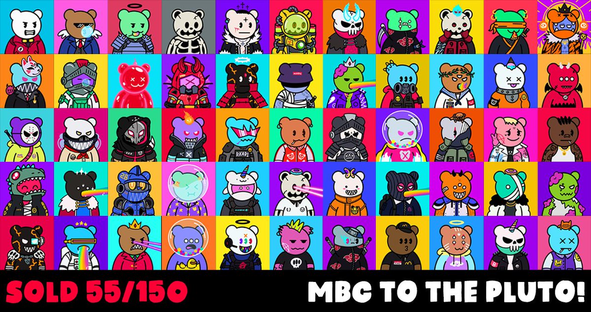 MADBEAR_CLUB's tweet photo. 55/150 GANG GANG 🐻🔥 @ParasHQ 
MBC TO THE PLUTO!
ไปทำไมแค่ดวงจันทร์ มันต้องไปไกลกว่านี้สิว่ะ!🚀

Link : https://t.co/sd7luFOFDo

Discord : https://t.co/HLiyMtSKDl

#NEAR #NEARProtocol #nearNFTs #PARASnft #Solana #NFTCommunity #NFTTHAILAND https://t.co/NVb95WKrci