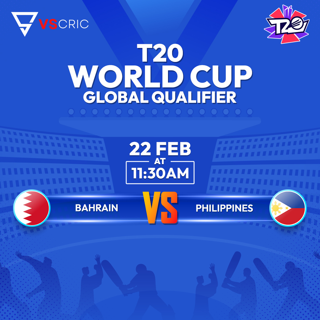 Vscric_official's tweet photo. We do it for the Kicks🏏💪

GLOBAL QUALIFIER 👊❤️
BAHRAIN VS. PHILIPPINES

“The only person who can stop you from reaching your goals is you.”— Jackie Joyner-Kersee

#Vscric #onewithVscric #IPL2022 #PSL #T10 #T20 #LPL2022 #IPLUpdates #BBL2022 #Worldcup2022 https://t.co/xMDlUZdXfx