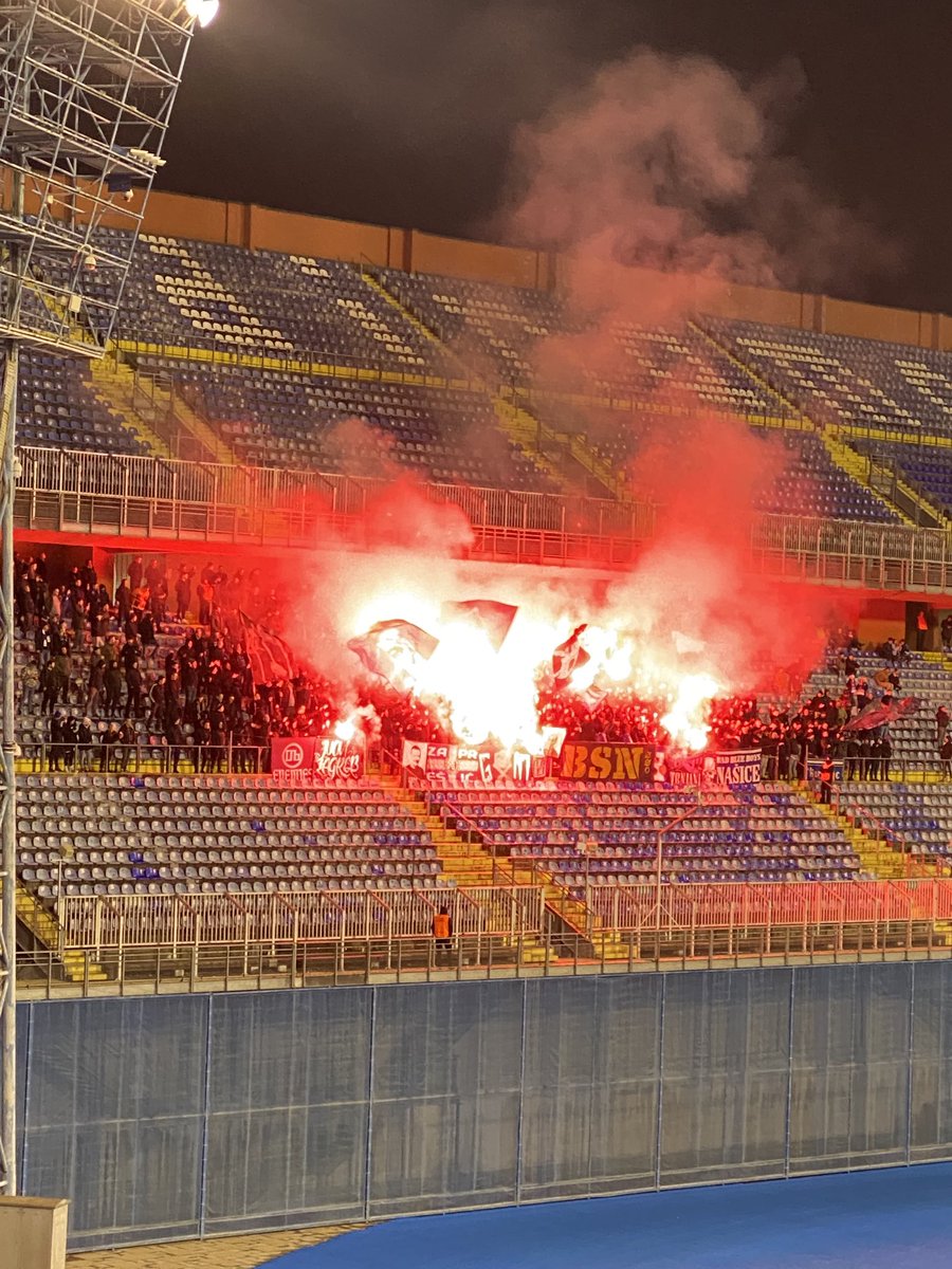 Pozdrav iz Zagreba! I’m from Portland, but had a blast watching ⁦<a href="/gnkdinamo/">GNK Dinamo</a>⁩ and the #badblueboys on the other side of the world from the ⁦<a href="/TimbersFC/">Portland Timbers</a>⁩ and the ⁦<a href="/timbersarmy/">Timbers Army</a>⁩