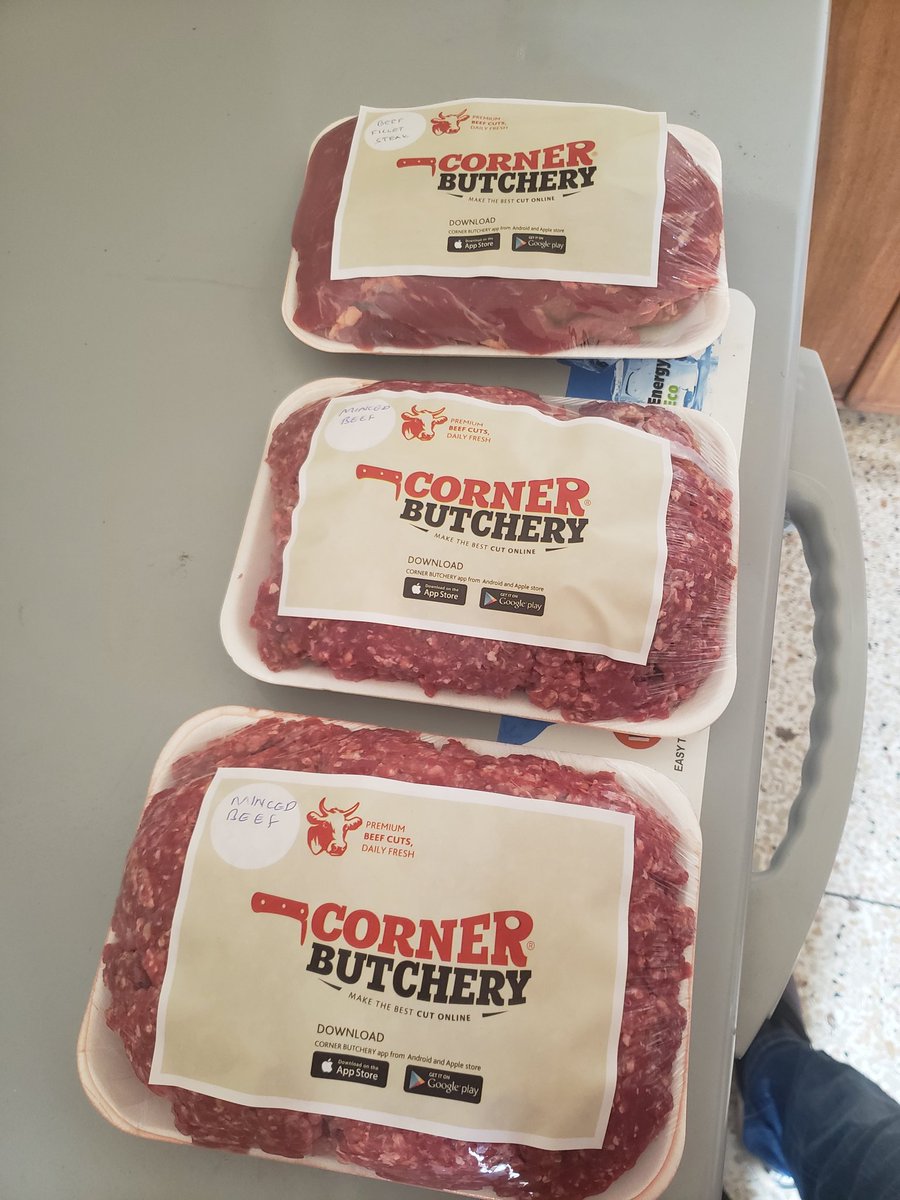 TendoDar's tweet photo. The @CornerButchery system and app are currently undergoing a scheduled update, so generally our App will be down.
But worry not because you can still order all your meat online.
Call/WhatsApp:0761066912 and we shall deliver.

#CornerButcheryUg https://t.co/5k5deqSGJ1