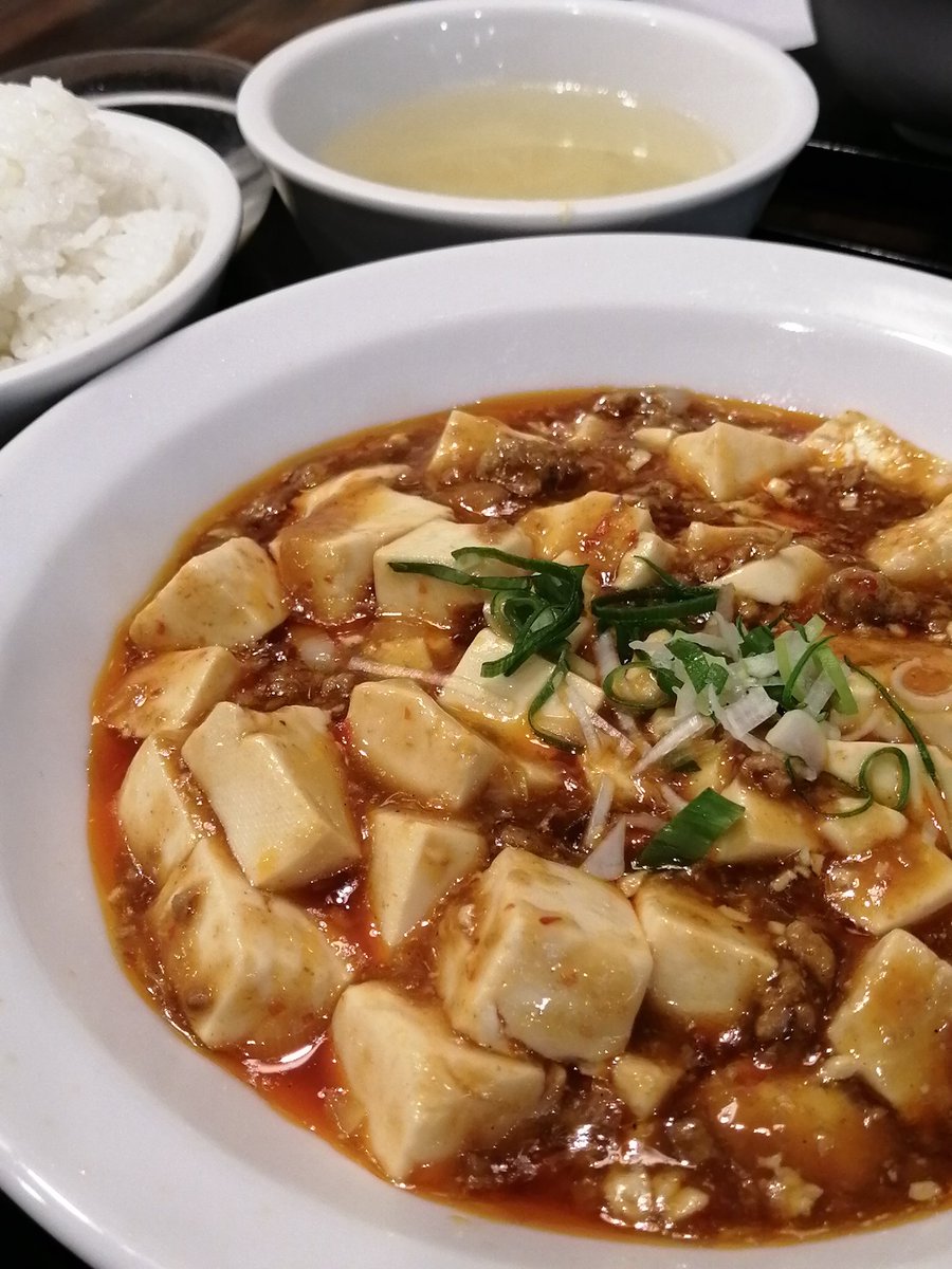 今日は、麻婆豆腐😀 旨辛くて、おいしかった～ ありがとう〜