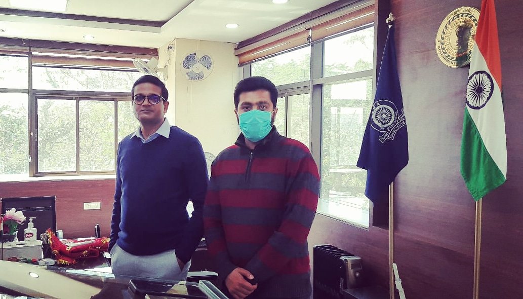 Sagar_JDU's tweet image. #PicOfTheDay Wid #DCRanchi 

@ChhaviRanjan