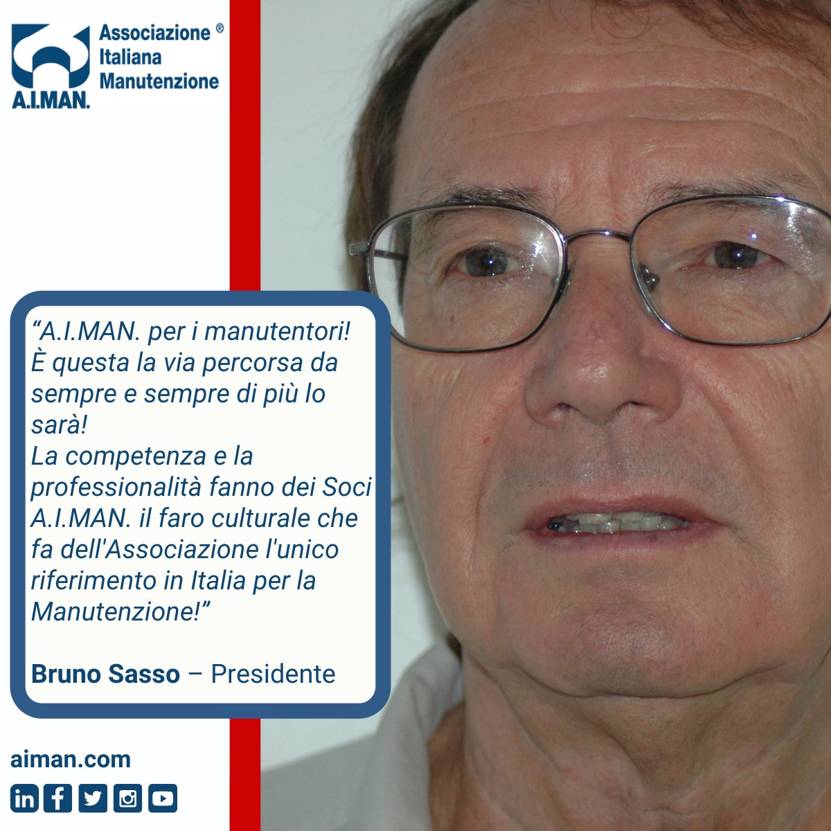 assoaiman's tweet photo. Le prime parole da Presidente @Assoaiman di Bruno Sasso: https://t.co/6o9P2qF8PZ https://t.co/MzJhCkc9sE