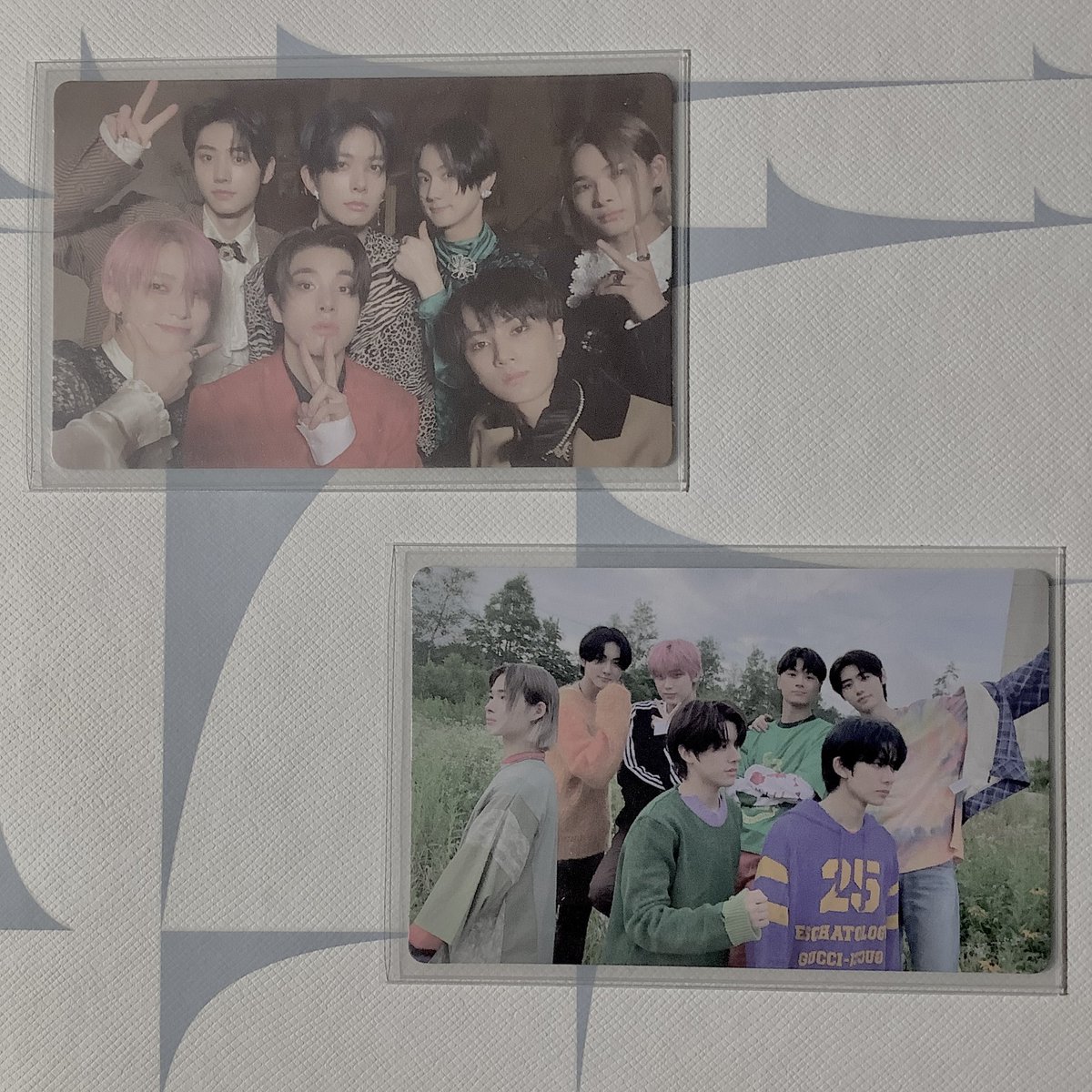 _encart's tweet photo. wts lfb enhypen ph #sellshei ღ 

ot7 scylla &amp; charybdis pc✧*̣̩☽⋆゜

✧ ₱280 set !
    ⤳ final price
    ⤳ onhand 
✧ mint condition !!
✧ will send pc condi thru dm ^^
✧ reply mine or DM if interested 

mop: gcash
mod: sco

t : ot7 d:d pc ph https://t.co/mp8oWHMH7E