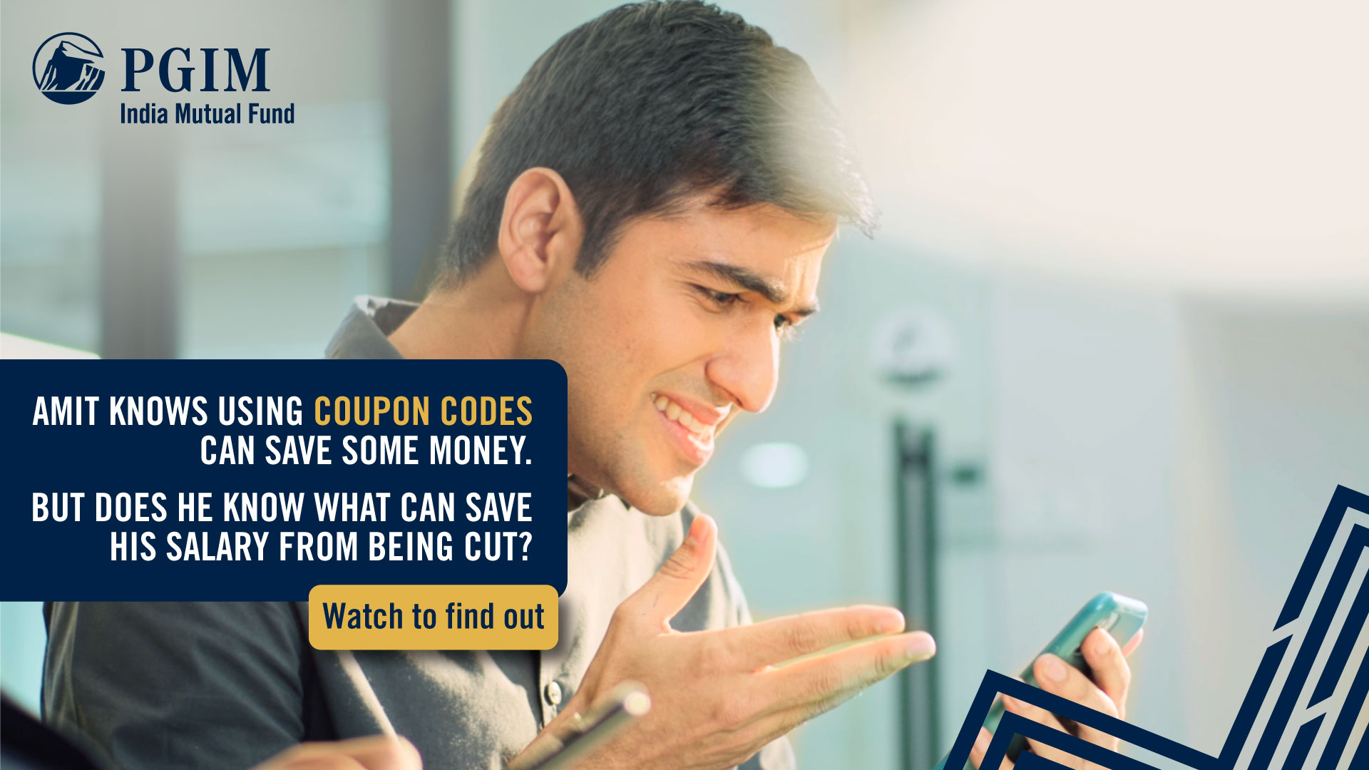 PGIM India Mutual Fund on Twitter: "Amit's salary will keep getting cut  unless he discovers the smart way to save tax. Watch Now to find how.  https://t.co/D1HotUZ3pG https://t.co/7ZYajAqrb1" / Twitter