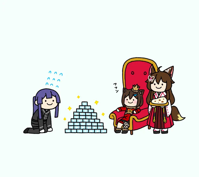 猫の日🐈
#のらねっこあら #恋フミ #長尾百景 #にじさんじロケット団 
