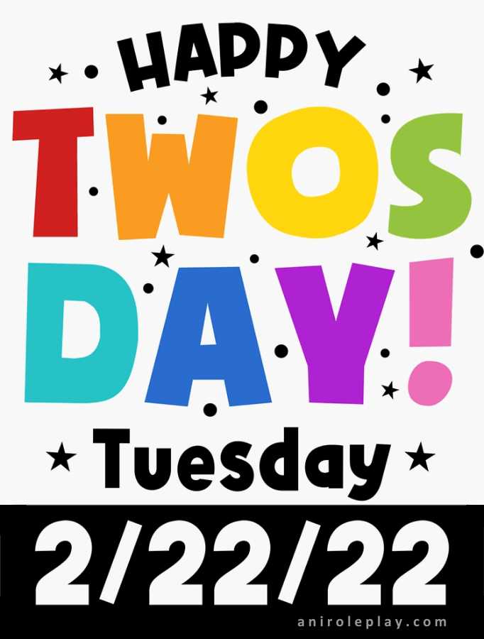 AniRoleplay's tweet photo. Happy Twosday 2/22/22 !

https://t.co/iwWLDS389w

#Twosday #roleplay #roleplaying #roleplayonline #onlineroleplay #anime https://t.co/oNcK9NH6II