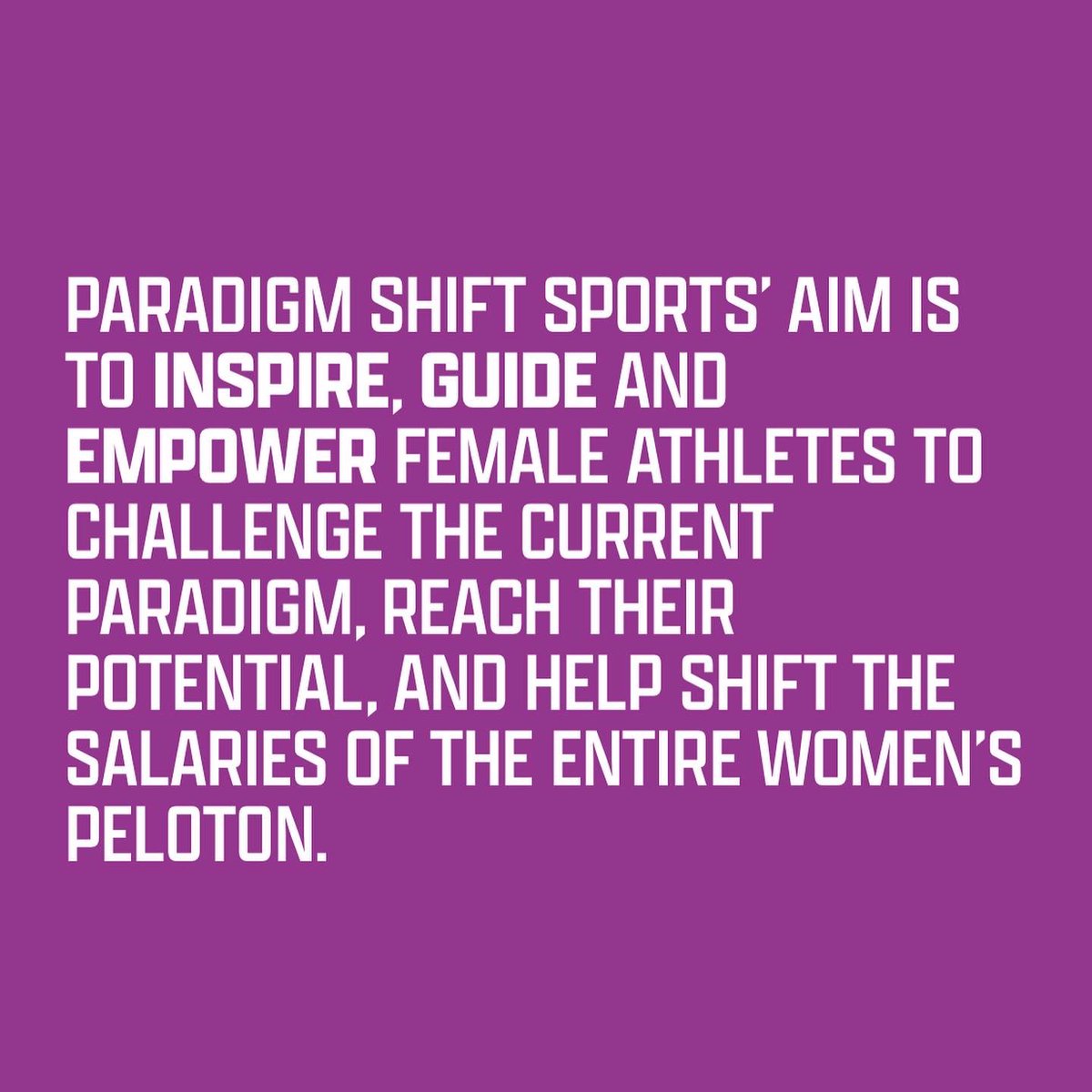Paradigm Shift Sports tweet media