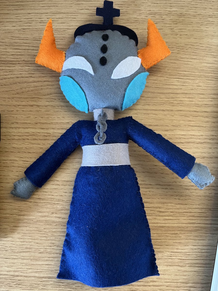 Kurokaze23's tweet image. #FNFHandicraftRoom
ivnyroseのjusticeさんぬいぐるみの完成でございます✨
こだわりは鎖でございます☺️

Justice from ivnyrose is the completion of the stuffed animal.✨
I'm particular about chains.☺️
#FNF #ivnyrose