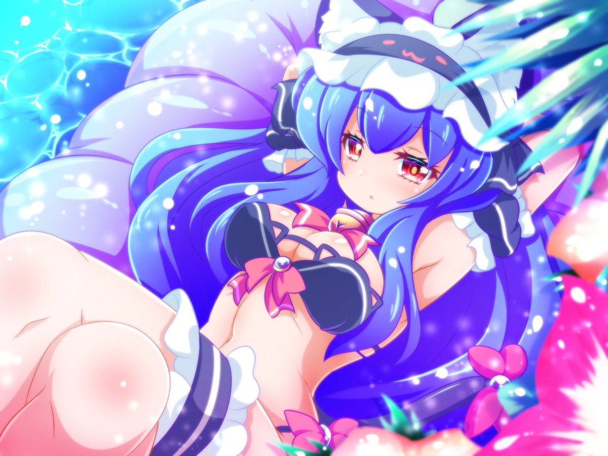 猫の日と聞いて。
うちのくろねこちやん 