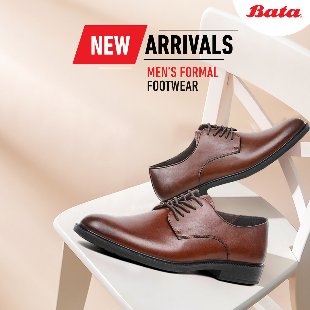 BATA_India's tweet photo. Take style and comfort one step further with our new arrivals in men’s formal footwear.
#NewArrivals
#LatestStyles #ShopNow #SurprisinglyBata #BataChatShop #ShopFromHome #StaySafe https://t.co/vpX99GShKk