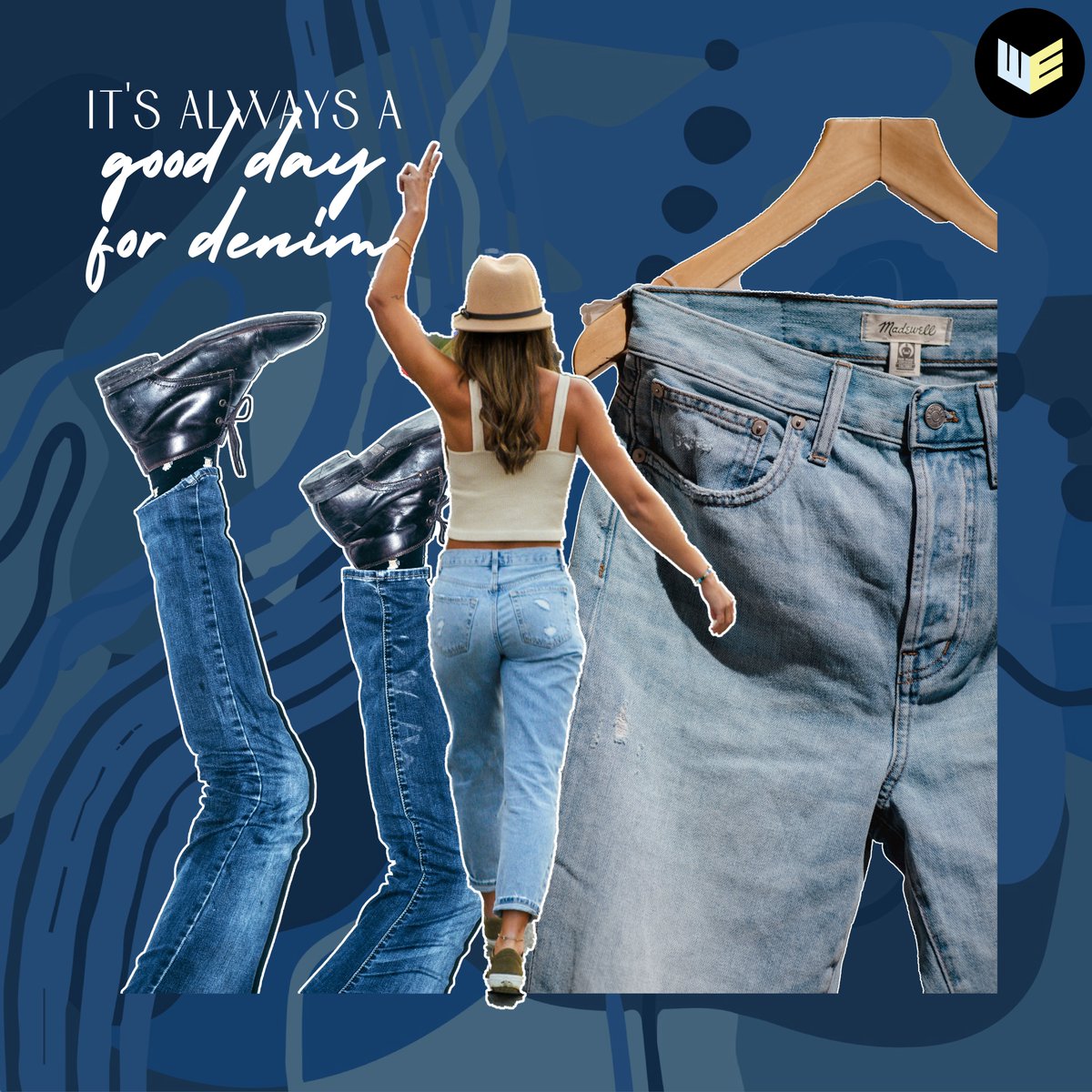 shopwithwe's tweet photo. Denim is a love that Never Fades.
.
.
.
#denim #denimstyle #denimjacket #denimondenim #denimaddicted #jeans #jeans👖 #jeansfashion #jeansfeminino #jeansbranded #indiandenim #indiandenimjeans #indiandenimstyle #We #Shopwithwe #weareverywhere https://t.co/6UMLIAVrUT