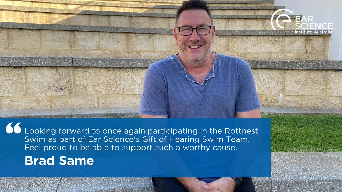 ear_science's tweet photo. This Saturday, our brave Gift of Hearing Swim Team will take to the waters to raise funds for medical research into ear and hearing disorders for the @RottoSwim. 
Donate now: https://t.co/OY7TuP6XLt

#S32rottnestchannelswim #Rottoswim https://t.co/AZffCkhs7L