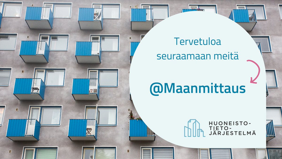 Huomio huomio, hyvät seuraajamme! 👋

Twiittaamme jatkossa #huoneistotietojärjestelmä​n ajankohtaisista asioista aiempaa keskitetymmin, kun <a href="/ASREK_hanke/">Huoneistotietojärjestelmä</a>-tili yhdistyy <a href="/Maanmittaus/">Maanmittauslaitos</a>-tiliin.
Tervetuloa mukaan sinne, uudet ja vanhat seuraajat! 😊