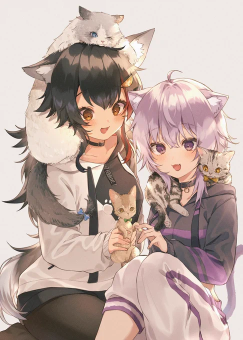 #猫の日
もふもふしかいない🐾 