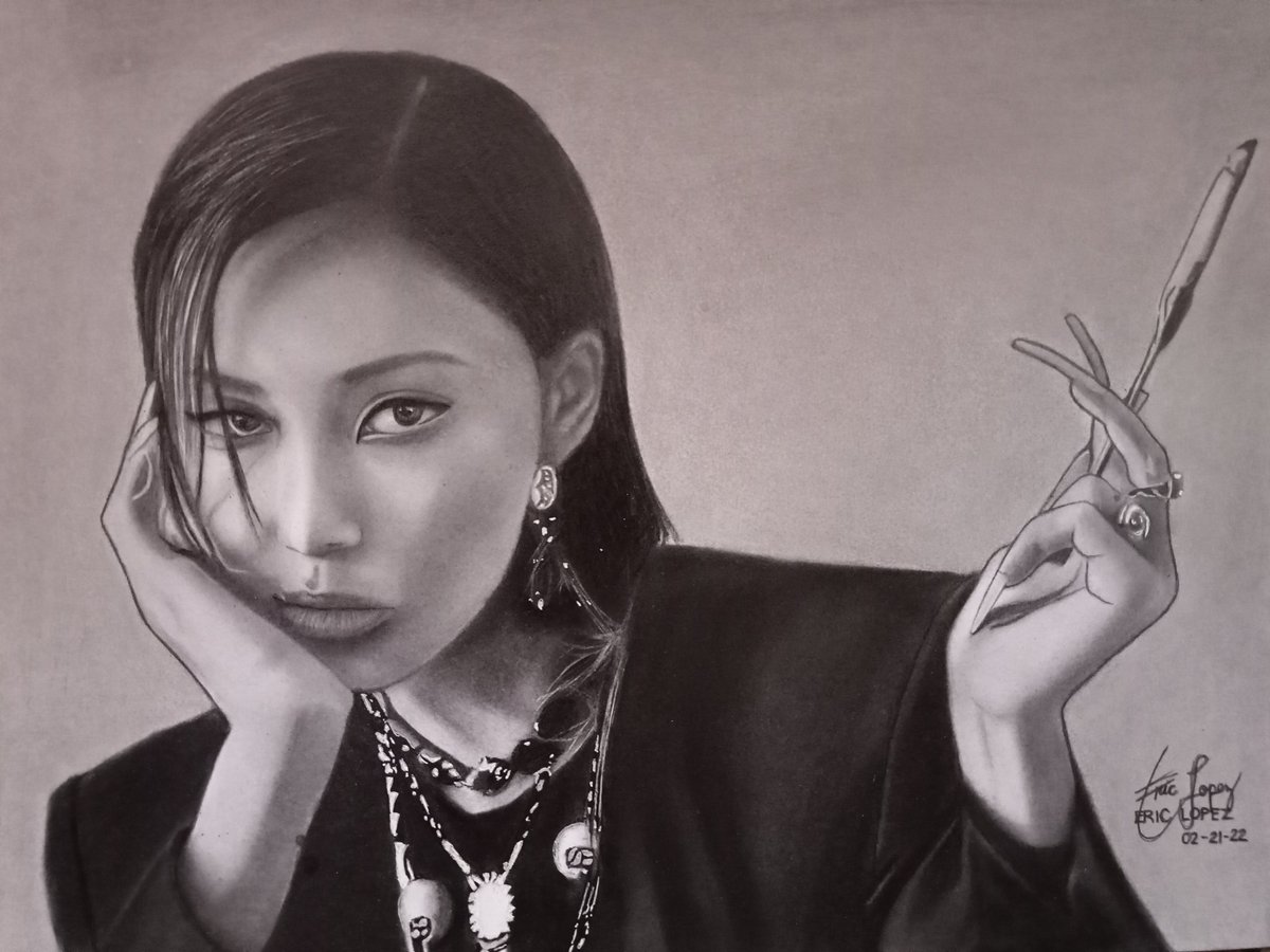 pencilpiece's tweet photo. "Excuse you, I'm a 빛"

Hwasa | Mamamoo 마마무
Graphite X Charcoal X Soft Pastel on worx board

#hwasa #mamamoo #mamamoohwasa #imab #maria #drawing #art #artwork #graphite #charcoal #pastel #worx #worxboard https://t.co/w6CtlADkkm