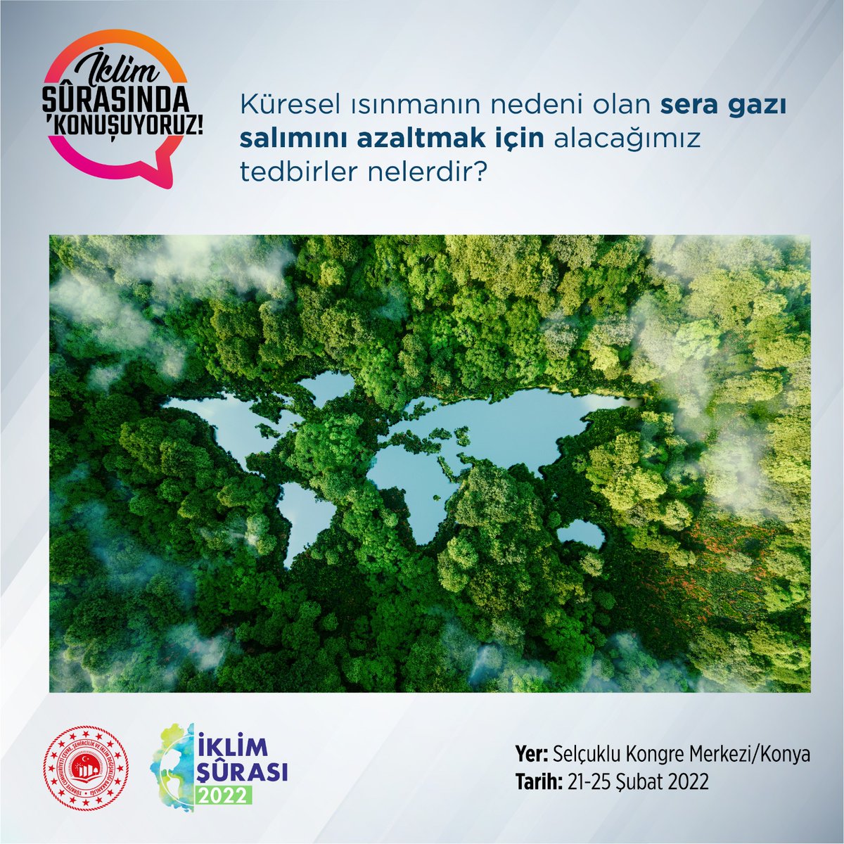 İklim Şûrası'nda sera gazı salımının azaltılması için gerekli tedbirleri konuşuyoruz.

#iklimsurasi #iklimşurası2022