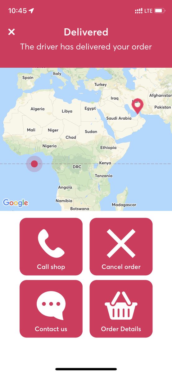 madhurvyas's tweet photo. I’m thrilled to be receiving my @InstaShopUAE order from Atlantic Ocean 😜#InstaShop #technologyhurts #justkidding https://t.co/ZAhpNbleW3