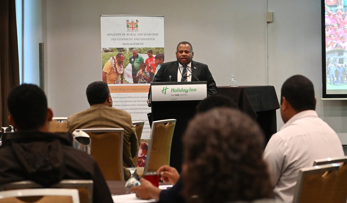 MRMDFiji's tweet photo. A 2-day workshop focused on the review &amp; strengthening of @MRMDFiji's #RID practices concluded in Suva today.
Supported by the #UNDP #Gov4Res Project, discussions included learning from a year of implementing risk informed community projects that have improved lives in #RuralFiji https://t.co/J8DahD1hVi