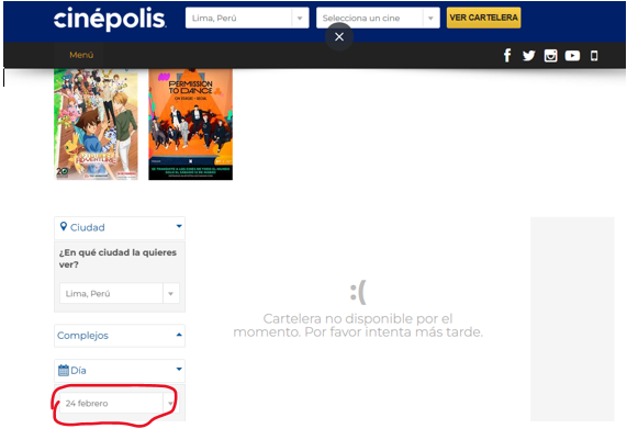 Ximena11264173's tweet photo. Me sale 24 de febrero WTF #queee #Cinepolis https://t.co/8fKIt4WYCD