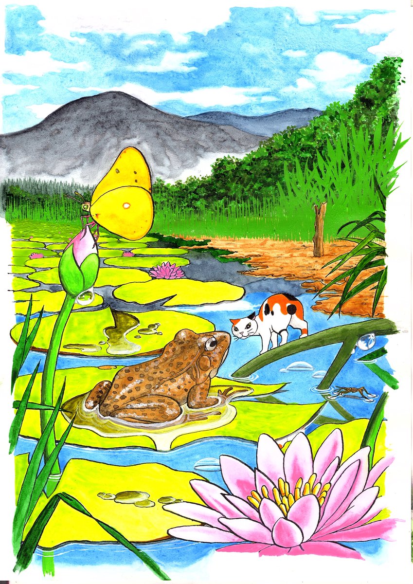 今日は『猫の日』ということで、小指大の大きさの猫のショートギャグ『こびとねこ』はいかがでしょうか。こびとねこ (アクションコミックス) https://t.co/6hStTfnAxM #こびとねこ #ねこの日 #ねこ漫画 