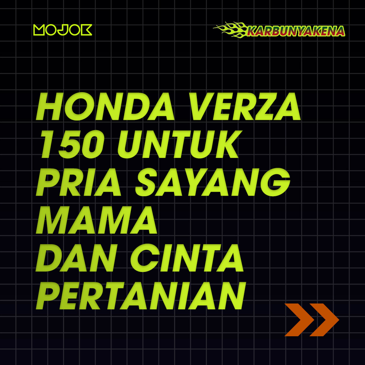 Dari kemarin, rubrik #KarbunyaKena di Mojok banyak bahas mobil dan motor mahal. Padahal nggak ada salahnya ngebahas Honda Verza 150 yang kece ini.