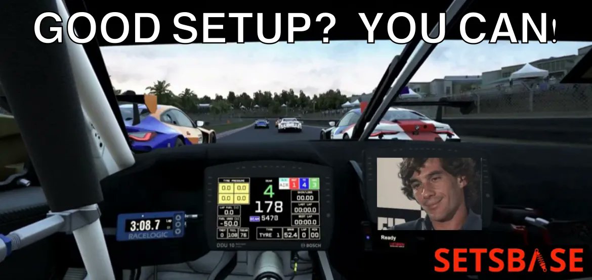 Setsbase's tweet photo. Yes you can 😉
#setsbase #accsetups #setupsforacc #gapforracingdriver #senna #welovesetups #setupforacc #wewin https://t.co/9rsu0jGx3V
