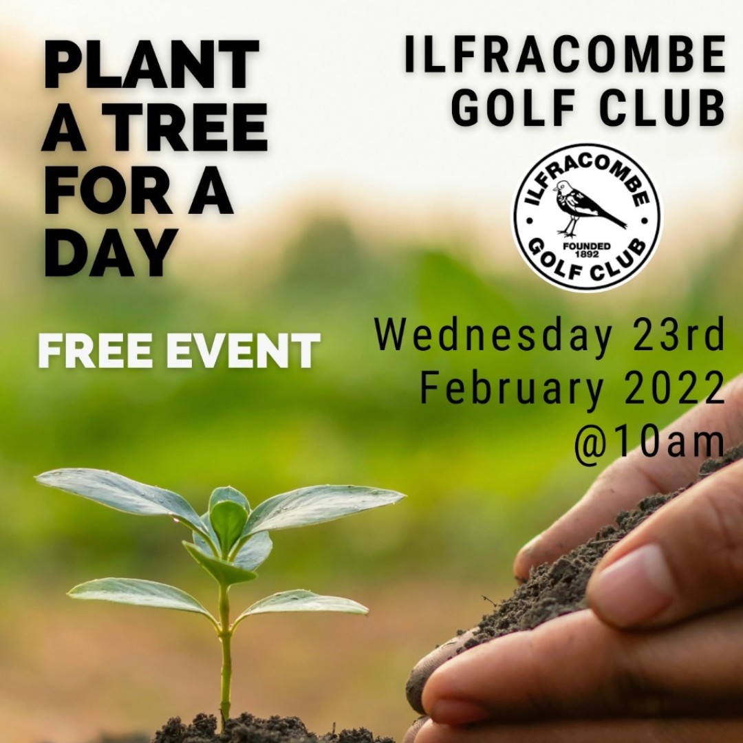 IlfracombeGolf's tweet photo. Don't forget Plant a Tree for a Day Event - TOMORROW Wednesday 23rd Feb at 10am

Sponsored by Ilfracombe Holiday Park 

#ilfracombegolfclub #seetheseafromeverytee #seeatreefromeverytree #ilfracombeholidaypark https://t.co/iwjqMdj3OC