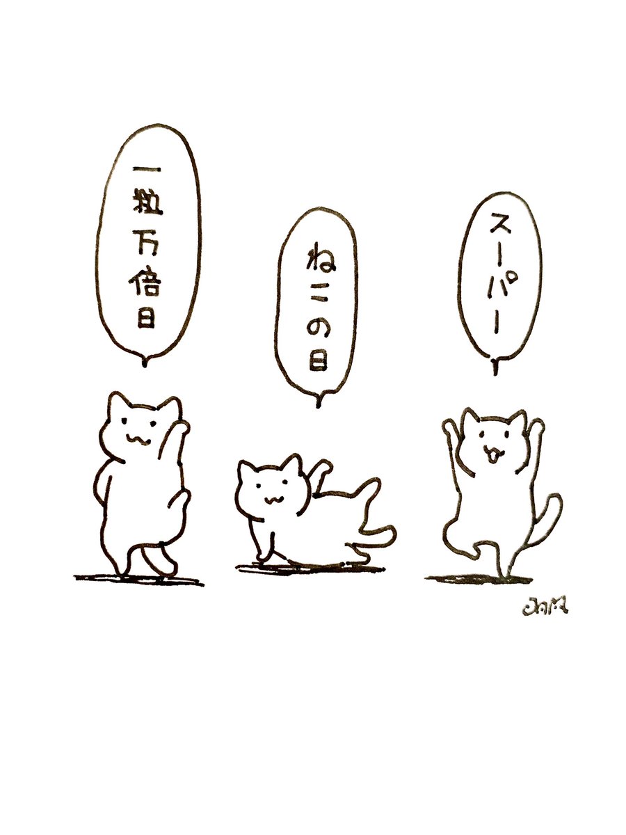 2022/2/22は…
800年に一度のスーパー猫の日🐱
✨一粒万倍日✨ 