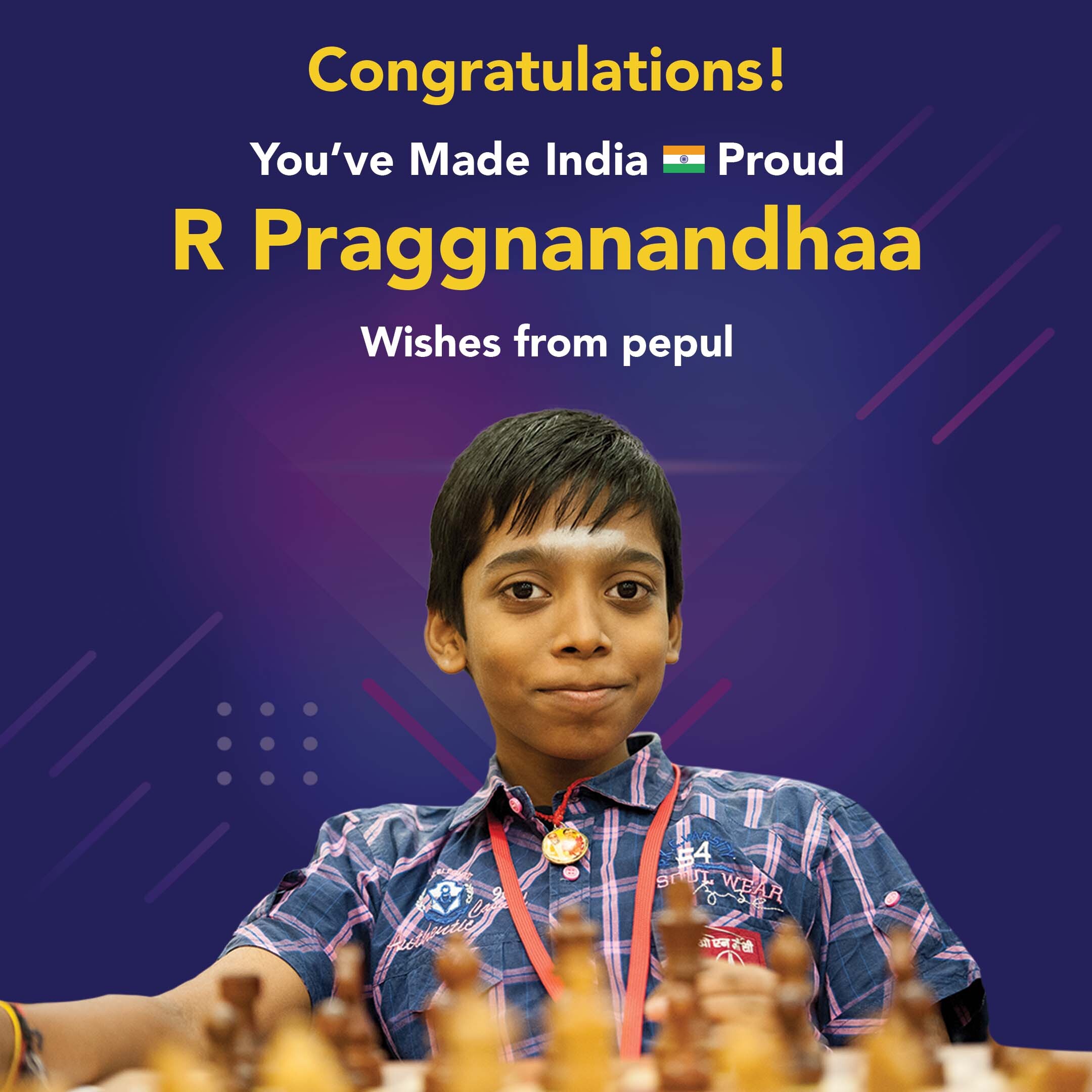 ChairmanIOC on X: Congratulations to #IOCian GM #Praggnanandhaa