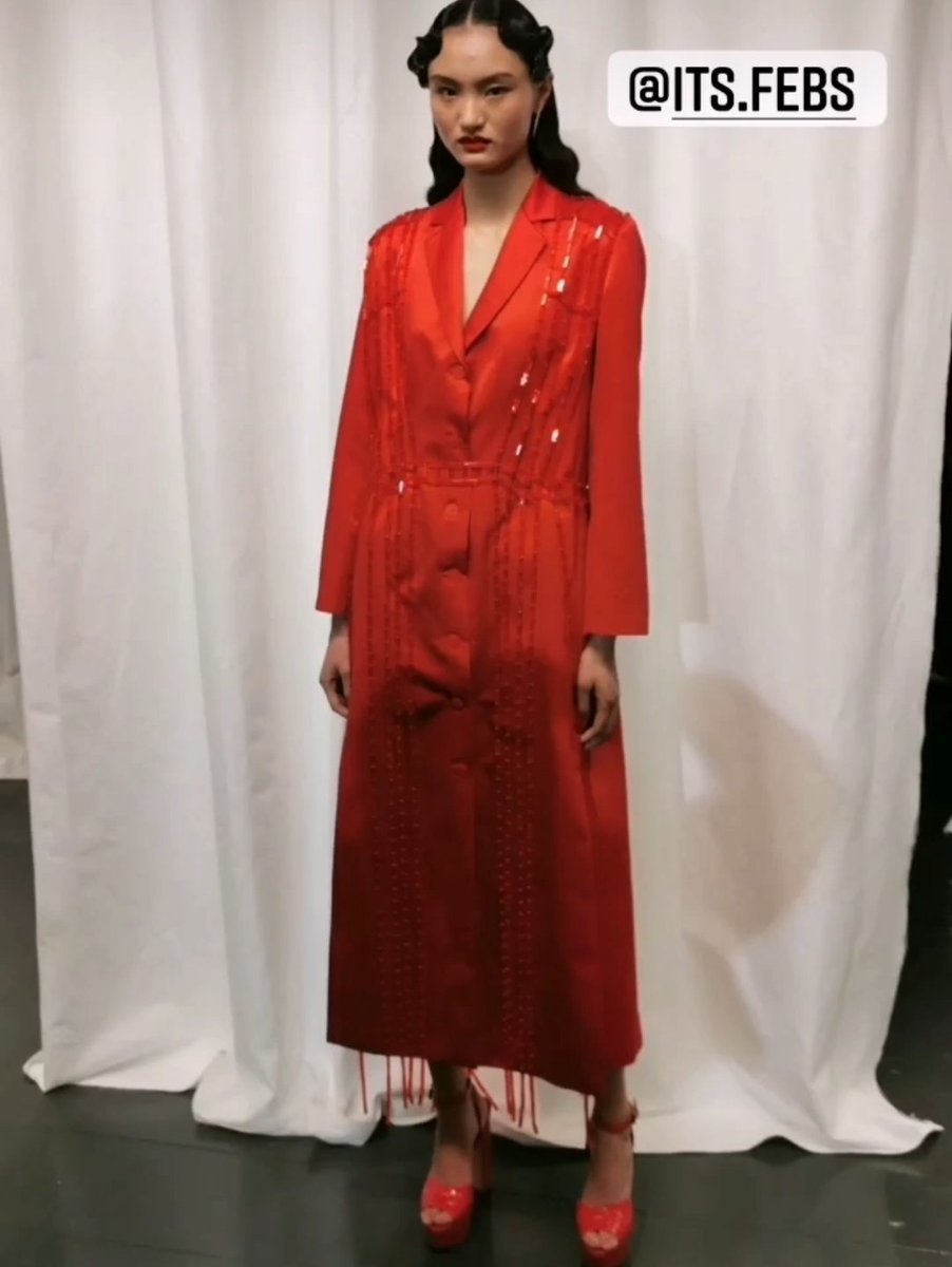 EfiDavies's tweet photo. Day 4 @LondonFashionWk done ✅
Congratulations on a gorgeous show #FEBEN ❤🖤❤
@BFC @patmcgrathreal
Thanks to all of the amazing @toniandguyworld team backstage ! ❤🖤❤ https://t.co/Cq245a1XR6